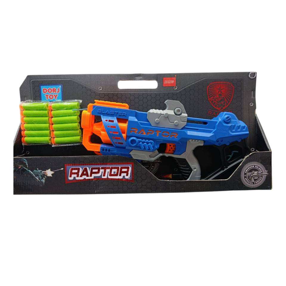 تفنگ تیر ابری RAPTOR برند درج چرخشی